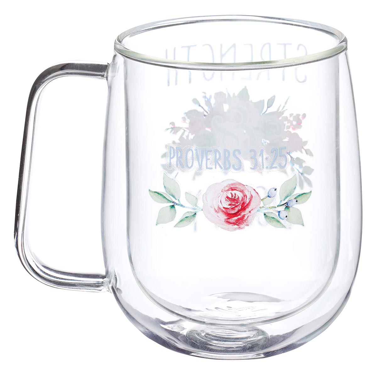 Strength & Dignity Mug (Double-wall Glass)