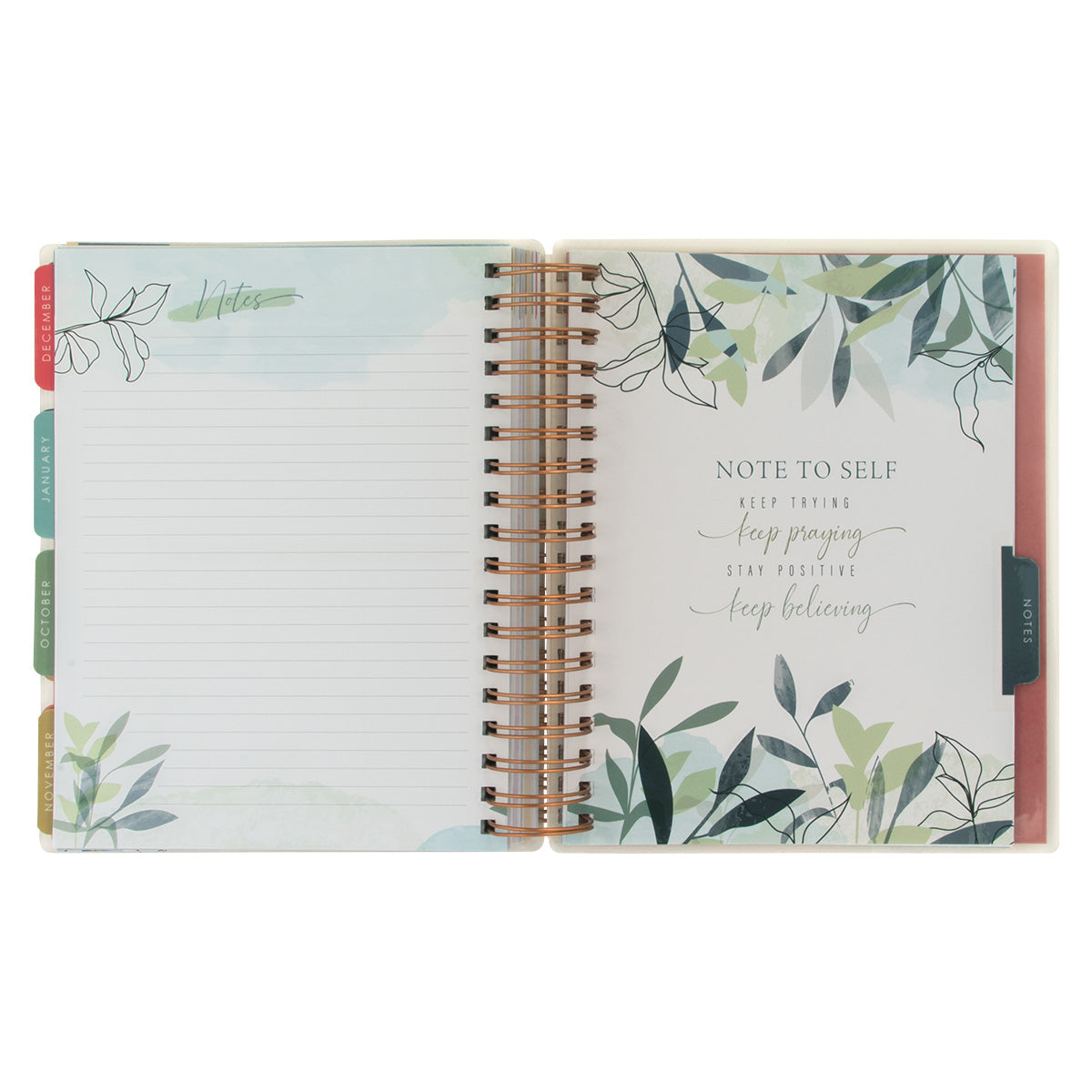 2024 Diary - 18-Month Planner for Women - Delight Yourself - Wire-bound