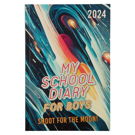 2024 School Diary - Daily Planner for Boys - Paperback